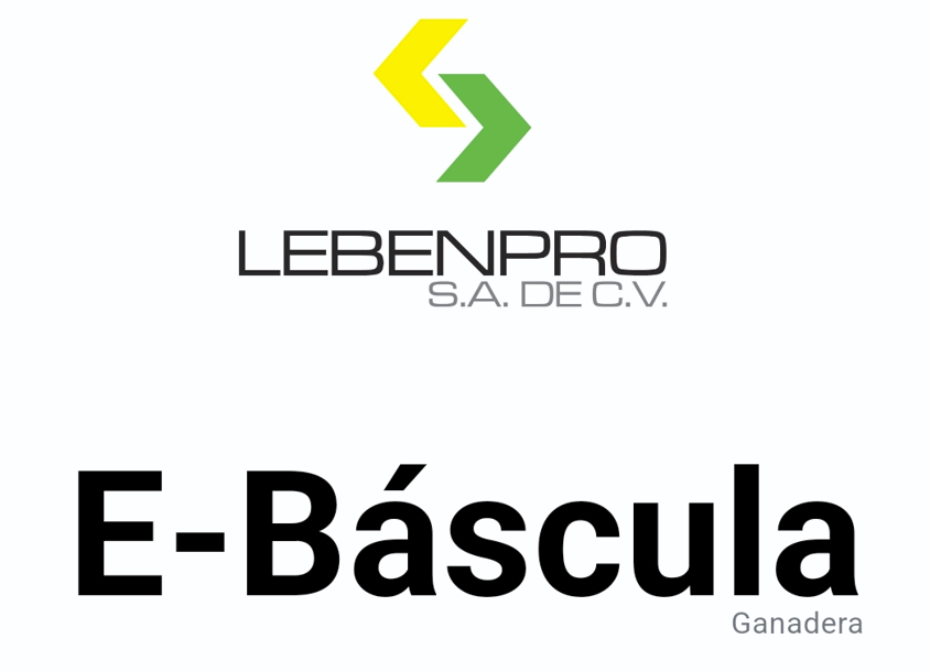E-Báscula Ganadera